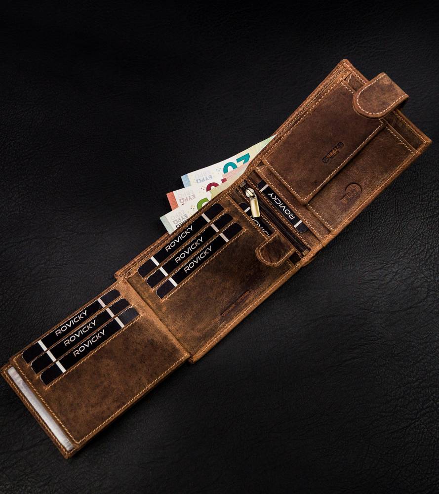 Кошелек мужской Buffalo Wild RM-02L-BAW-T-1419 Brown Кошелек мужской Buffalo Wild RM-02L-BAW-T-1419 Brown
